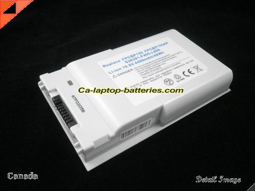 Replacement FUJITSU S26391-F405-L600 Laptop Computer Battery FPCBP155 Li-ion 4400mAh White In Canada 