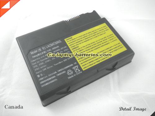 Replacement ACER BTP550P Laptop Computer Battery BT.A0101.001 Li-ion 4400mAh Black In Canada 