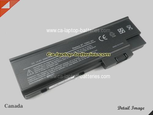 Replacement ACER BT.T5005.001 Laptop Computer Battery BT.00803.017 Li-ion 4400mAh Black In Canada 