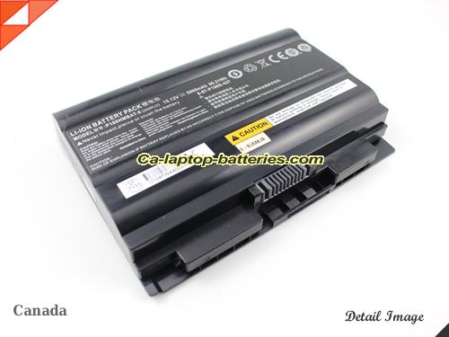 Replacement CLEVO 6-87-P180S-4271 Laptop Computer Battery P180HMBAT-3 Li-ion 5900mAh, 89.21Wh Black In Canada 