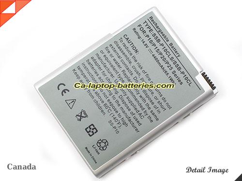 Replacement SAMSUNG SSP10-8 Laptop Computer Battery SSB-P10CL Li-ion 4400mAh, 65.1Wh Silver In Canada 