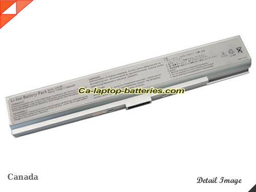 Replacement ASUS 90-N901B1000 Laptop Computer Battery A42-W1 Li-ion 4400mAh White In Canada 