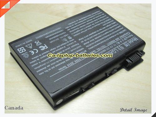 Genuine GATEWAY 3UR1865OF-3-QC-2 Laptop Computer Battery 1521183 Li-ion 6600mAh, 73Wh Black In Canada 