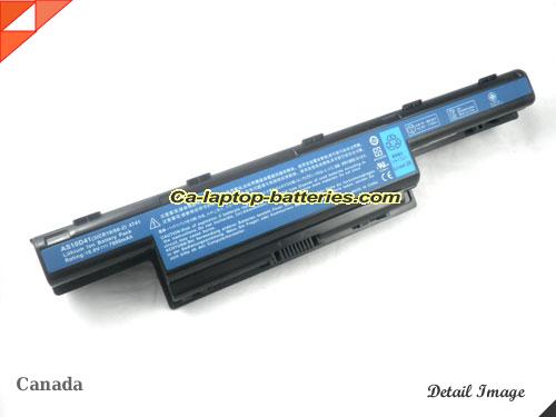 Genuine ACER AS10D71 Laptop Computer Battery AS10D75 Li-ion 7800mAh Black In Canada 