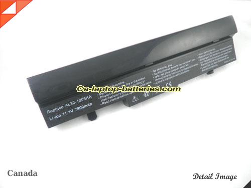 Replacement ASUS 90-OA001B9000 Laptop Computer Battery A31-1005 Li-ion 6600mAh Black In Canada 