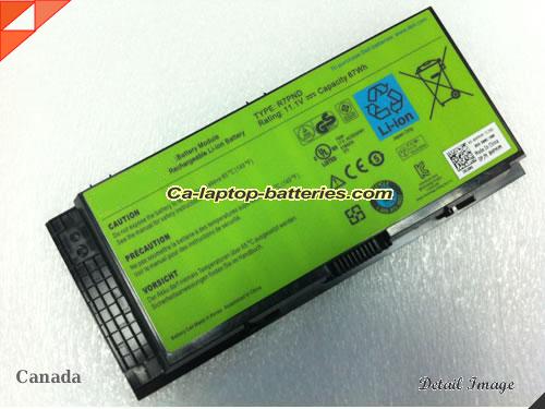 Replacement DELL 312-1178 Laptop Computer Battery 331-1465 Li-ion 87Wh Black In Canada 