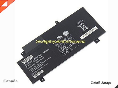 Replacement SONY VGPBPS34 Laptop Computer Battery VGP-BPS34 Li-ion 3650mAh, 41Wh Black In Canada 