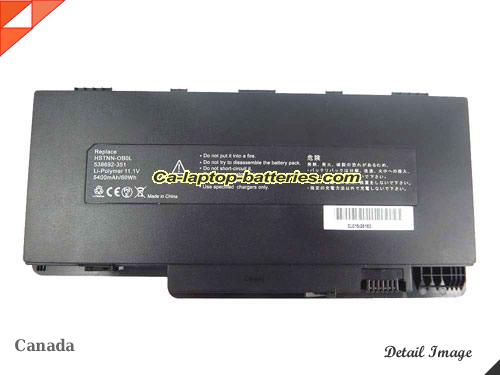 Replacement HP VG586AA Laptop Computer Battery 643821-541 Li-ion 5400mAh Black In Canada 