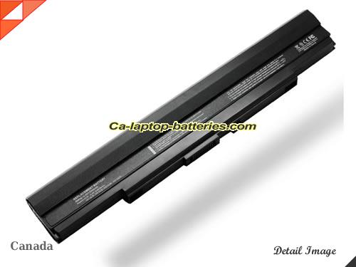 Replacement ASUS A42-UL50 Laptop Computer Battery A42-UL80 Li-ion 4400mAh Black In Canada 