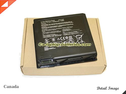 Replacement ASUS A42-G55 Laptop Computer Battery  Li-ion 5200mAh, 74Wh Black In Canada 