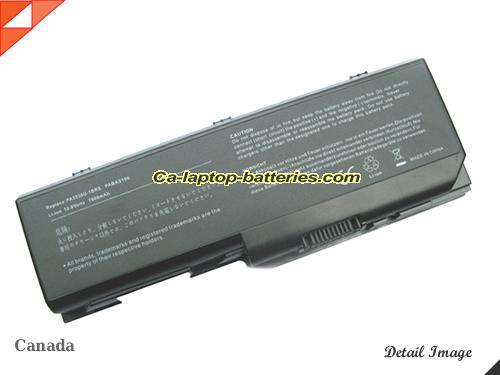 Replacement TOSHIBA PA3537U-1BRS Laptop Computer Battery PA3536U-1BRS Li-ion 7800mAh Black In Canada 
