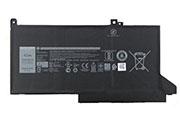 Original DELL ONFOH battery 11.4V 3680mAh, 42Wh  Black