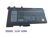 Original DELL P80F002 battery 11.4V 3690mAh, 42Wh  Black