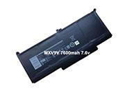 Original DELL P100G001 battery 7.6V 7500mAh, 60Wh  Black