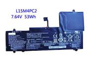 Canada Genuine LENOVO L15M4PC2 Laptop Computer Battery L15L4PC2 Li-ion 6360mAh, 53Wh Black
