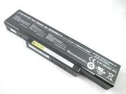 Original CLEVO SQU-601 battery 10.8V 4400mAh, 47.52Wh  Black