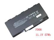 Original HP FD06 battery 11.1V 57Wh Black