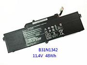 Canada Genuine ASUS B31N1342 Laptop Computer Battery  Li-ion 48Wh Black