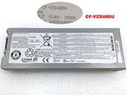 Original PANASONIC CF-VZSU80U battery 10.8V 6400mAh, 70Wh  Grey
