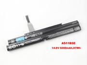 Original ACER AS11B5E battery 14.8V 6000mAh, 87Wh  Black