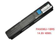 Original TOSHIBA PABAS264 battery 14.8V 48Wh Black