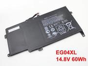 Original HP EGO4XL battery 14.8V 60Wh Black