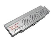 Replacement SONY VGP-BPS9A battery 11.1V 6600mAh Silver