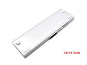 Replacement ASUS A32-F9 battery 11.1V 7800mAh White
