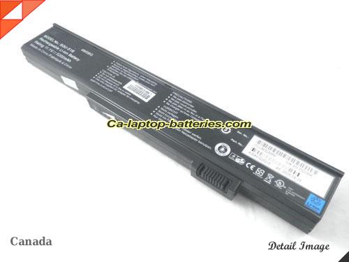  image 2 of GATEWAY MX6445 Replacement Battery 5200mAh 11.1V Black Li-ion