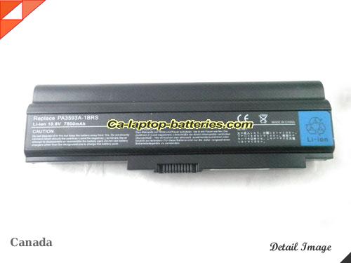  image 5 of PA3593A-1BRS Battery, CAD$Coming soon! Canada Li-ion Rechargeable 7800mAh TOSHIBA PA3593A-1BRS Batteries