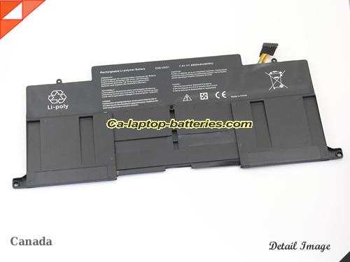  image 5 of ASUS UX31E-RY003V Replacement Battery 6800mAh, 50Wh  7.4V Black Li-Polymer