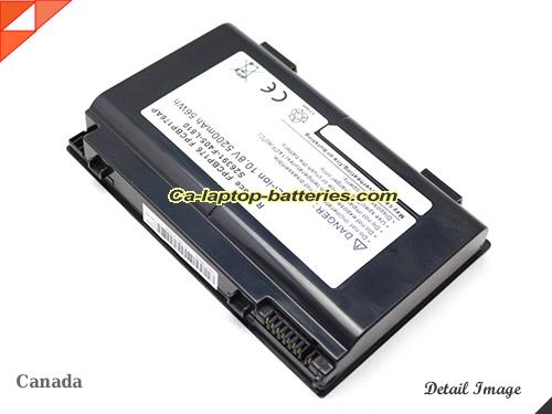  image 2 of FUJITSU LifeBook E780 Replacement Battery 5200mAh, 56Wh  10.8V Black Li-ion