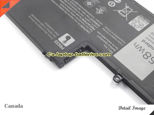  image 3 of Genuine DELL Inspiron 5442 Battery For laptop 58Wh, 7.4V, Black , Li-ion