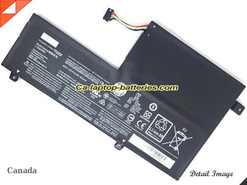  image 5 of Genuine LENOVO flex 4-1470 Battery For laptop 4700mAh, 53Wh , 11.25V, Black , Li-ion