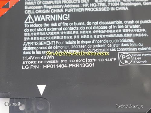  image 4 of Genuine HP SLATE ALL-IN-ONE 17-L010 Battery For laptop 43Wh, 11.4V, Black , Li-ion