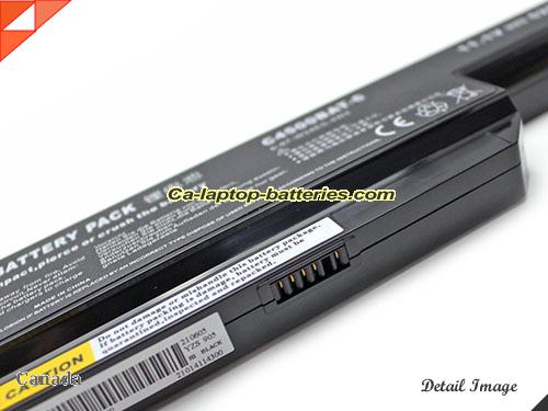  image 5 of Genuine CLEVO W258EU Battery For laptop 5200mAh, 58Wh , 11.1V, Black , Li-Polymer