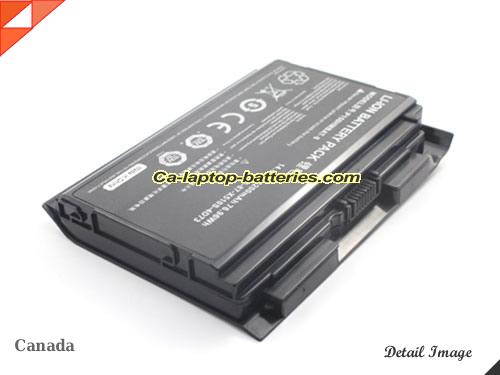 image 2 of 6-87-X510S-4D74 Battery, Canada Li-ion Rechargeable 5200mAh CLEVO 6-87-X510S-4D74 Batteries