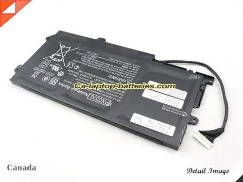  image 2 of Genuine HP ENVY TS m6 Sleekbook Battery For laptop 50Wh, 11.1V, Black , Li-ion