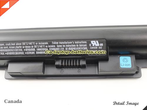  image 3 of Genuine SONY SVF1531C5E Battery For laptop 2670mAh, 40Wh , 14.8V, Black , Li-ion
