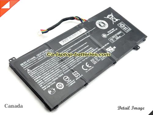  image 1 of ACER Aspire 7-591G-56BD Replacement Battery 4605mAh, 52.5Wh  11.4V Black Li-ion