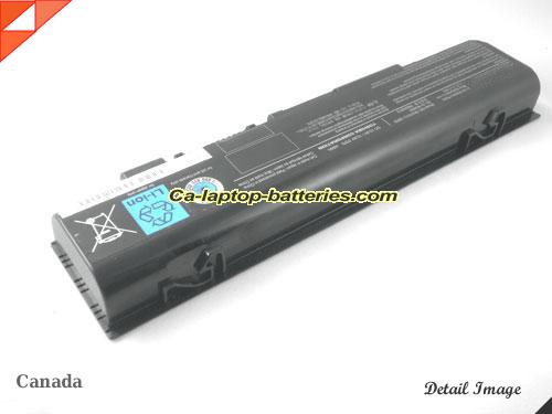  image 2 of Genuine TOSHIBA PQF75A-066024 Battery For laptop 4400mAh, 48Wh , 10.8V, Black , Li-ion