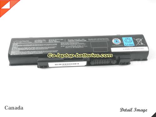  image 5 of Genuine TOSHIBA PQF75A-066024 Battery For laptop 4400mAh, 48Wh , 10.8V, Black , Li-ion