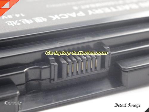  image 4 of CLEVO P150SM-A Replacement Battery 5200mAh 14.8V Black Li-ion