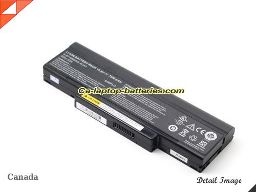  image 2 of Genuine SAGER Compal NBLB2 Battery For laptop 7200mAh, 10.8V, Black , Li-ion