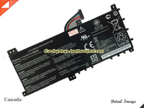  image 5 of Genuine ASUS K451L Battery For laptop 3194mAh, 46Wh , 14.4V, Black , Li-ion