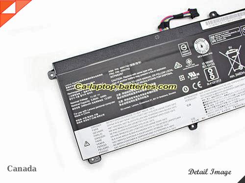  image 3 of Genuine LENOVO T560-0CCD Battery For laptop 3900mAh, 44Wh , 11.4V, Black , Li-ion