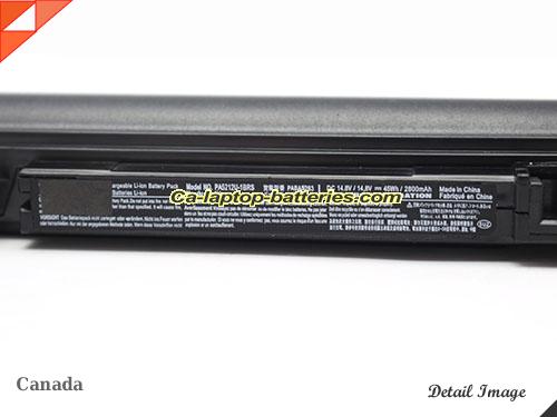  image 5 of Genuine TOSHIBA Satellite Pro R50 Battery For laptop 2800mAh, 45Wh , 14.8V, Black , Li-ion