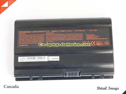  image 5 of Genuine CLEVO P770ZM Battery For laptop 82Wh, 14.8V, Black , Li-ion
