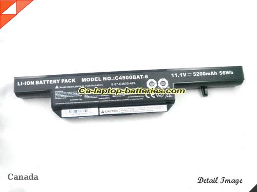  image 5 of Genuine SCHENKER XMG A501 Battery For laptop 5200mAh, 11.1V, Black , Li-ion