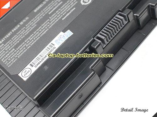  image 5 of Genuine CLEVO P370SM3 Battery For laptop 5900mAh, 89.21Wh , 15.12V, Black , Li-ion